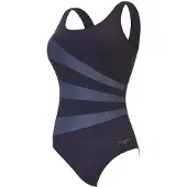 Zoggs Dames/Dames Sandon ééndelig badpak (Zwart)