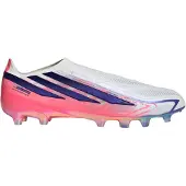 Adidas F50 Hyperfast Elite Veterloze Kunstgras Voetbalschoenen (AG) Wit Paars Roze