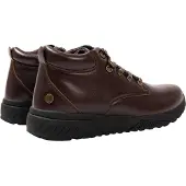 Donnay Heren Lederen Chukka Laarzen (Donkerbruin)