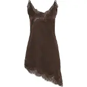 My Essential Wardrobe Jurk 'Brenda' donkerbruin