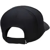 Nike Baseballcap met gebogen top (Zwart, Wit)