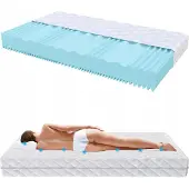 ŚpijZdrowo BLUE Matras 180x200cm 14cm H3 Schuim - Comfort & Kwaliteit