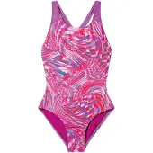 Speedo END+ Digital Allover Splashback Badpak Meisjes 152