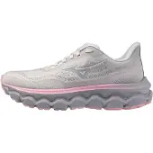 Mizuno Wave Horizon 9 hardloopschoenen Grijs/Roze AW26 Dames, Maat 36.5 - EUR