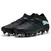 Puma Future 9 Match IJzeren-Nop Voetbalschoenen (SG) Zwart Intense Mint Wit