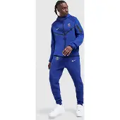 Nike Paris Saint-Germain Tech Fleece Joggingbroek 2026-2027 Donkerblauw Wit