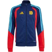Adidas Sportief sweatvest 'Lamine Yamal Tiro26 League' azuur / donkerblauw / goudgeel / rood