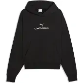Puma Sportsweatshirt zwart / wit