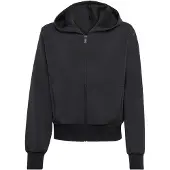 Adidas Sportief sweatvest 'GIRLS FULL ZIP HOODIE Track' zwart