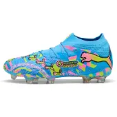 Puma Future 9 Ultimate ADV Gras Voetbalschoenen (FG) Felblauw Felroze Neongroen