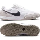 Nike Tiempo Streetgato Straatvoetbalschoenen Wit Beige Zwart