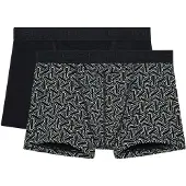 Hom Boxershorts ' Tom #2 ' zwart / wit