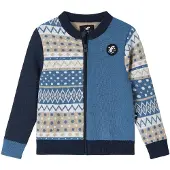 Reima Gebreid vest ' Moomin Idelar ' beige / blauw / wit