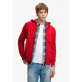 Superdry Sweatvest 'Essential' rood