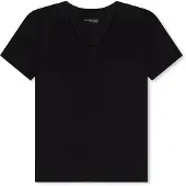 Schiesser Slaapshirt ' Mix Relax ' zwart