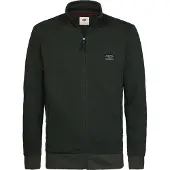 Petrol Industries Sweatvest groen / zwart / wit