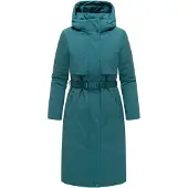 NAVAHOO Wintermantel 'Waldbummler 14' petrol