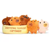 Just Play Capybaras Emotional Support Teddy Veelkleurig Kinderen