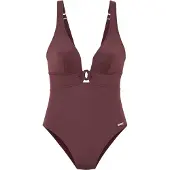 LASCANA Badpak roestbruin