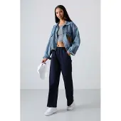 Tommy Life Brede-Pijp Pull-On Trainingsbroek