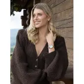 U.S. POLO ASSN. Oorbellen 'Desiree' goudgeel