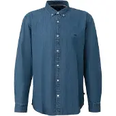 QS Overhemd blauw