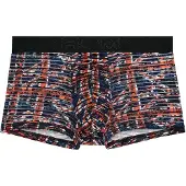 Hom Boxershorts ' Malcolm ' blauw / rood / zwart
