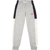 Champion Broek lichtgrijs / kersrood / zwart / wit