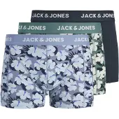 Jack & Jones Boxershorts 'JACBEN' marine / groen / lavendel