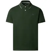 Hackett Shirt 'Heritage' donkergroen / wit