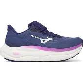 Mizuno Wave Sky 9 Hardloopschoenen Paars Wit AW26 Dames, Maat 41 - EUR