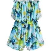 Next Jumpsuit lichtblauw / donkerblauw / olijfgroen / spar