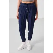 Tommy Life Mid-waist dunne jersey joggingsbroek met zak