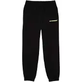 Lacoste Flanellen broek met logo voor dames (Zwart)