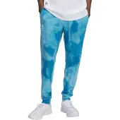 Under Armour Heren Rival Badstof Tie Dye Joggers (Blauw)