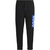 BOSS Joggingbroek met omslag en Nuram-logo voor heren (Zwart)