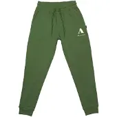 Aquascutum Heren Logo Tapered Leg Slim Joggers (Militair Groen)