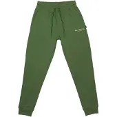 Aquascutum Heren Patroon Slim Joggers (Militair Groen)