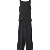 Mango Jumpsuit 'FIRA' zwart