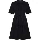 Threadbare Dames/Dames Alexis Mini Jurk (Zwart)