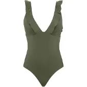 SEA LEVEL Badpak 'Frill Essentials' kaki