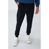 Tommy Life Heren Effen Fleece Joggingbroek
