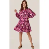 Mart Visser Caroline Tensen Camden Print Jurk Magenta / Multi