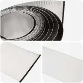 vidaXL Graskantafboording, 5 m x 20 cm, verzinkt staal, zilver