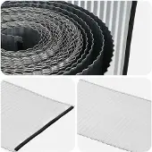 vidaXL Gazonrand 20 m x 25 cm Gegalvaniseerd staal zilver