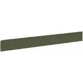 vidaXL Graskantafboording, 30 stuks, 100 x 12 cm, staal, olijgroen