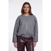 Rino & Pelle bomber jacket mona.7002611 11170 mid grey melange