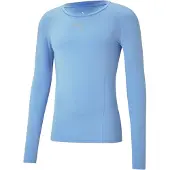 Puma Heren Liga Langsleeve T-Shirt (Lichtblauw)