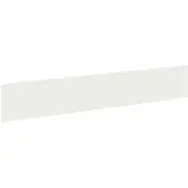 vidaXL Gazonrand 30 st 100 x 18 cm Staal Wit