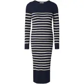Noppies Jurk donkerblauw / wit